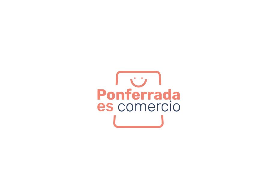 Logo ponferrada es comercio