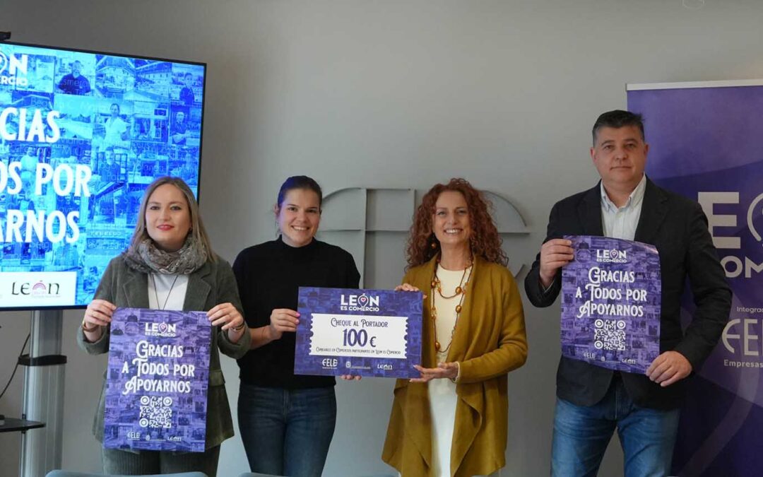 Leon Es Comercio_Cierre campaña Ayto con premiadas sorteo