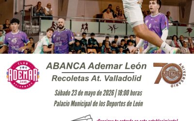 León es Comercio colabora en la campaña «¡El comercio de León te lleva al balonmano!»